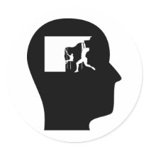Thinking About Climbing stickers by itsallhot Thinking About Climbing stickers