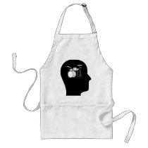 Thinking About Drums Apron