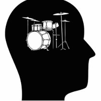Thinking About Drums photo sculptures by itsallhot Thinking About Drums photo sculptures
