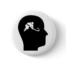Thinking About Field Hockey buttons by itsallhot Thinking About Field Hockey buttons