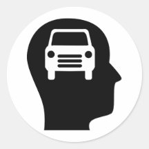 Thinking About Fixing Cars Sticker