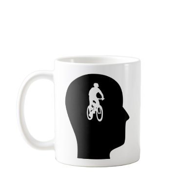 Thinking About Mountain Biking Mug