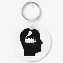 Thinking About Trains keychains by itsallhot Thinking About Trains keychains