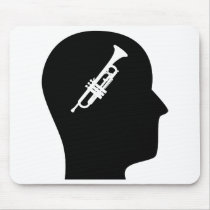 Thinking About Trumpet mousepads