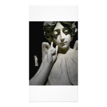 Thinking Angels Photo Card photo cards by CemDesigns Thinking Angels Photo Card photo cards