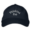 Thinking Cap Humorous Embroidered Baseball Cap embroideredhat
