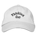Thinking Cap Humorous Embroidered Baseball Cap embroidered hats