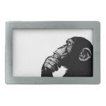 Thinking Chimp Rectangular Belt Buckles