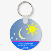 Thinking Goodness, Manifests Goodness keychains