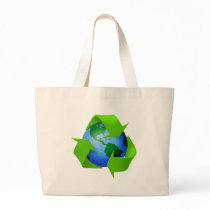 thinking green tote bags