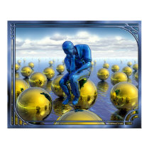 Thinking Man posters