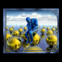 Thinking Man posters