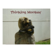 Thinking Monkey posters