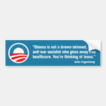 Thinking Of Jesus Bumper Sticker