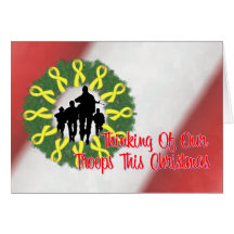 Thinking Of Our Troops Cards