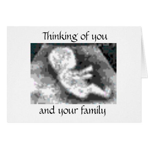 Thinking of you , and your family cards  Zazzle