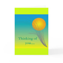Thinking of you Art Card by cleosclassics Thinking of you Art Card