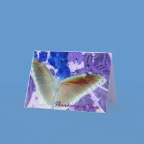 Thinking of You - Butterfly Card cards