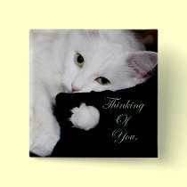 Thinking of You.. buttons by JCatGarden Thinking of You.. buttons