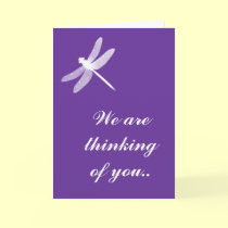 Thinking of You Card cards