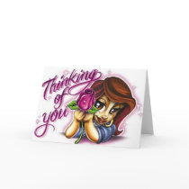 Thinking of you greeting card