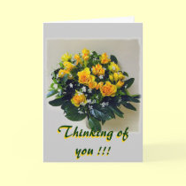 Thinking of you !!! cards