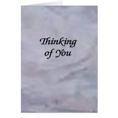 Thinking of You Greeting Card by OfficialShitList