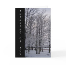 THINKING OF YOU card