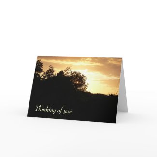 Thinking of you Card card
