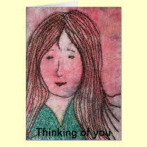 Thinking of You Card cards