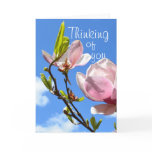 Thinking of you card- Flower and Sky