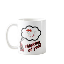 Thinking of You Chicken Mugs
