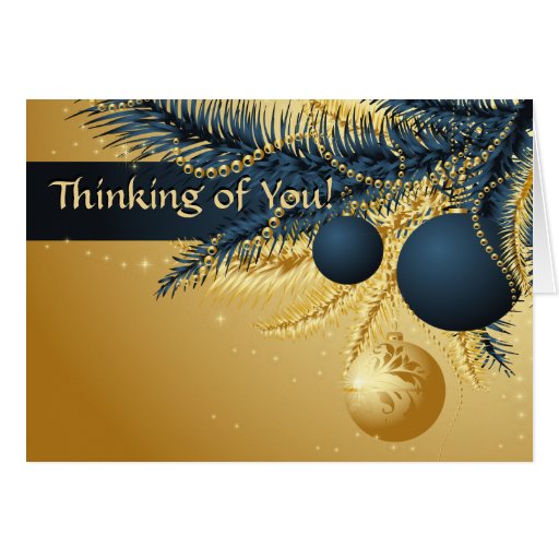 Thinking of You Christmas Cards