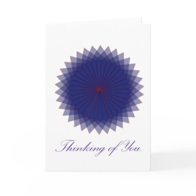 Thinking of You Greeting Card by designcreatology