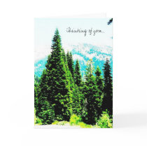 Thinking of you Greeting Card by sumiko Thinking of you Greeting Card