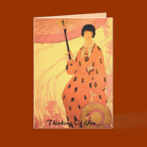 Thinking Of You... Greeting Card cards