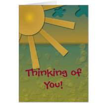Thinking of You Greeting Card