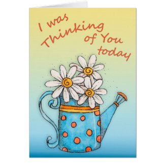 Thinking of You Greeting Card