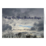 'Thinking Of You'  Greeting Card