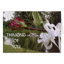 THINKING OF YOU GREETING CARD