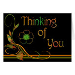 Thinking Of You Greeting Card cards