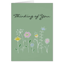 Thinking of You Greeting Cards