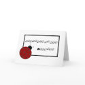 Thinking of you ladybug card