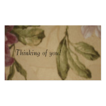Thinking of you! Message Card profile cards by allmyphotos Thinking of you! Message Card profile cards