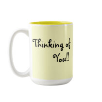 Thinking of you MUG by KatAnnette Thinking of you MUG