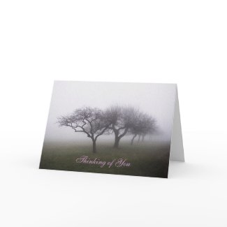 Thinking of You Note Card card