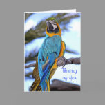 Thinking of You Parrot cards