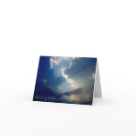 'Thinking of You' photo notecard