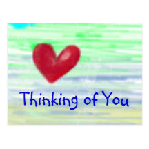 Thinking of You Post Cards