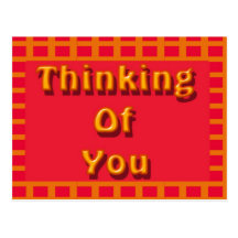 Thinking of you post cards